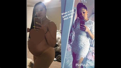 #Natalie Nunn before and 2 days after giving birth! Fastest snap back ...