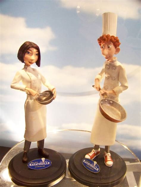 Disney Pixar Ratatouille Colette and Linguini statues | Disney, Bff photoshoot, Ratatouille disney