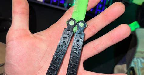 Butterfly Knife by Jordan | Download free STL model | Printables.com