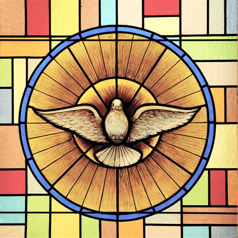 Holy Spirit Dove Stained Glass St Gabriel Catholic Radio | My XXX Hot Girl