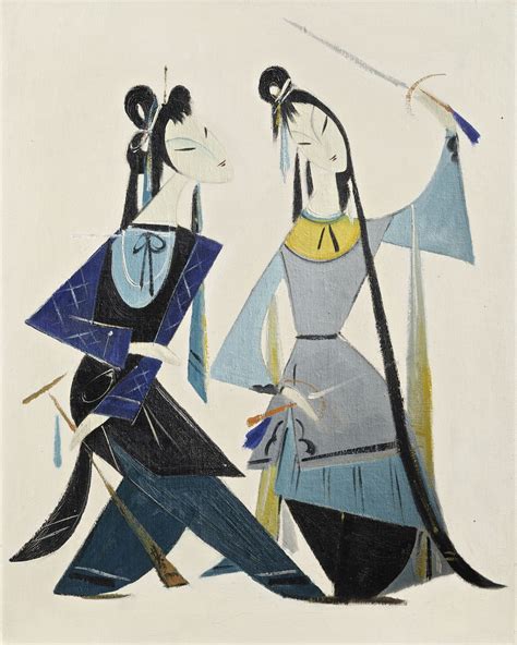 Lin Fengmian | Lot | Sotheby's | China art, Chinese artists, Asian art