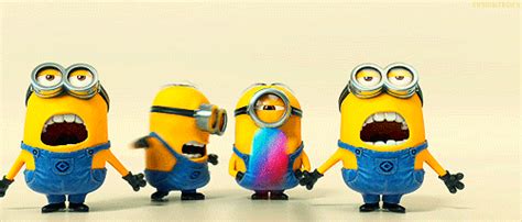 minions banana gif | WiffleGif