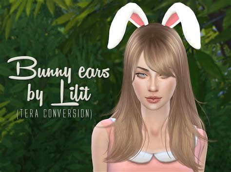 Bunny ears by Lilit (TERA conversion) - teen - elder - female and male - 8 colors - hat DOWNLOAD ...