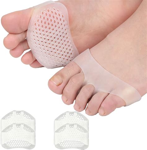 WILLED Metatarsal Pads, 12PCS Gel Ball of Foot Cushions for Women Men, Mortons Neuroma Forefoot ...