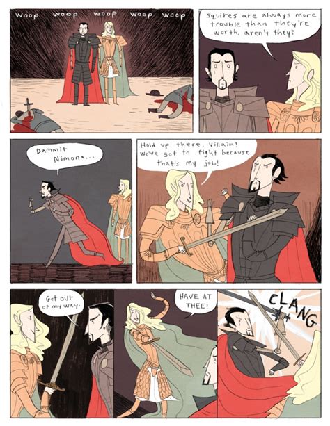 Using Graphic Novels in Education: Nimona – Comic Book Legal Defense Fund