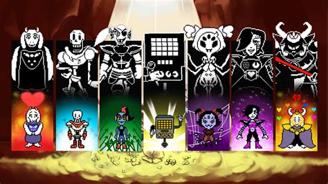 Undertale Main Bosses by GizmoGamer2000 on DeviantArt