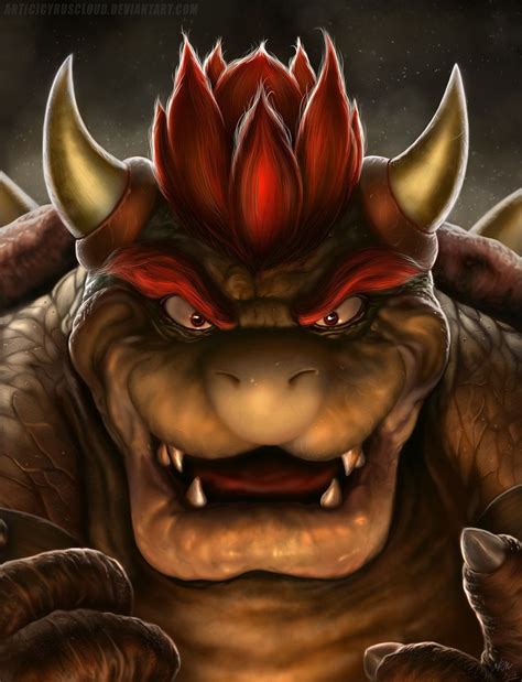 bowser realistic - Búsqueda de Google | Bowser, Nintendo art, Super mario