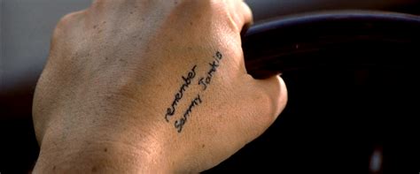 Memento | Movie tattoo, Memento movie, S tattoo