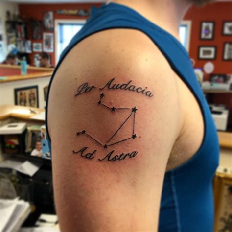 “Per Audacia Ad Astra” -by Nate Stevens @ The Gallery Tattoo Studio ...