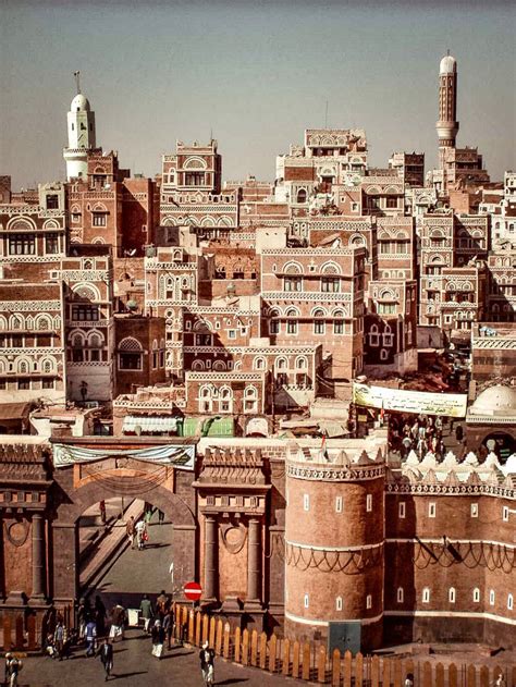 The Old City of Sanaa in Yemen
