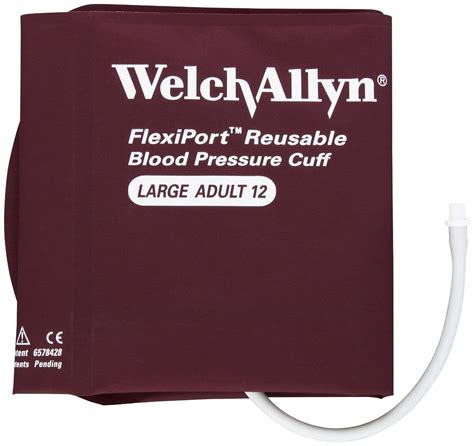 Welch Allyn Flexiport Reusable Blood Pressure Cuffs Size 12 Large Adult ...