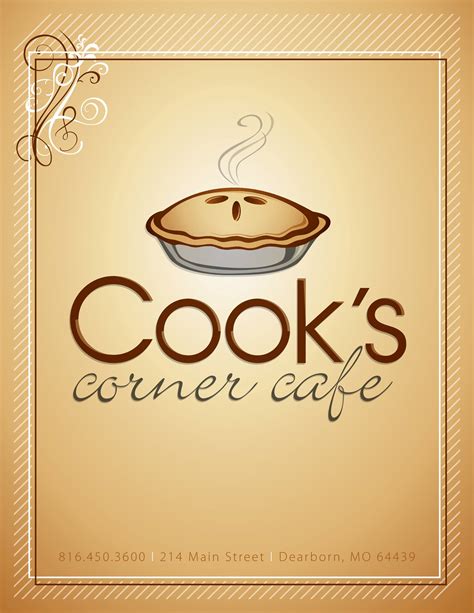 Cook's Corner Cafe Menu, Menu for Cook's Corner Cafe, Dearborn, Kansas ...