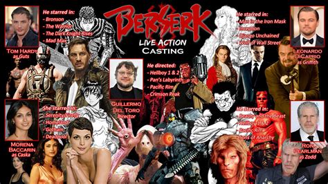 Berserk Live Action Cast by JTI13 on DeviantArt