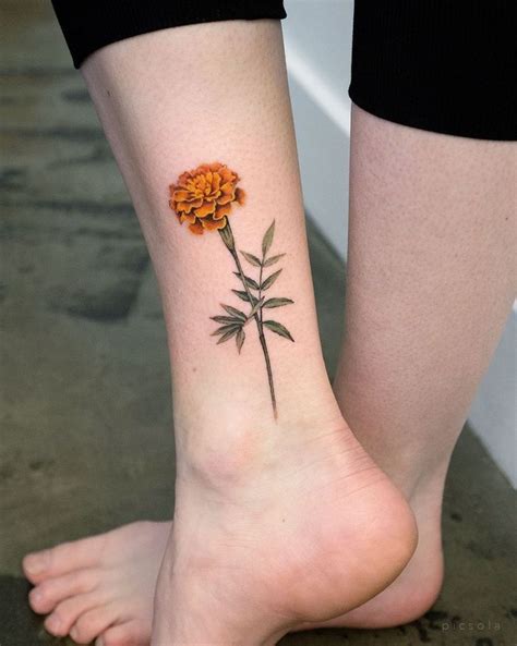 October Birth Flower Tattoos 2021080203 - October Birth Flower Tattoos ...