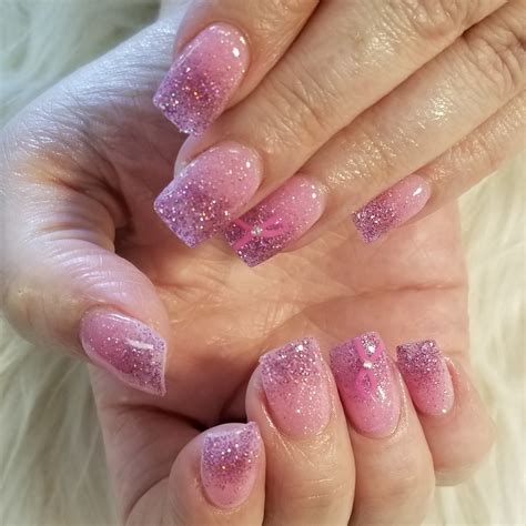 Purple Ombre Sns Nails : Pretty Pink Purple Ombre Sns Nails With Ribbon Art - Suite c orlando ...