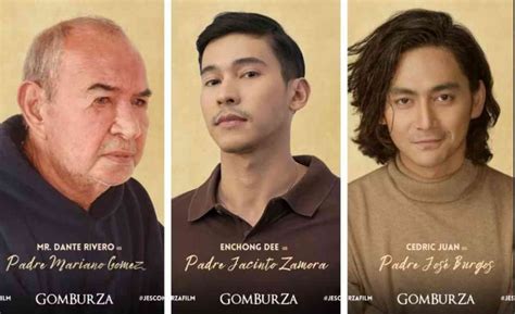 Cast of historical film 'GomBurZa' unveiled