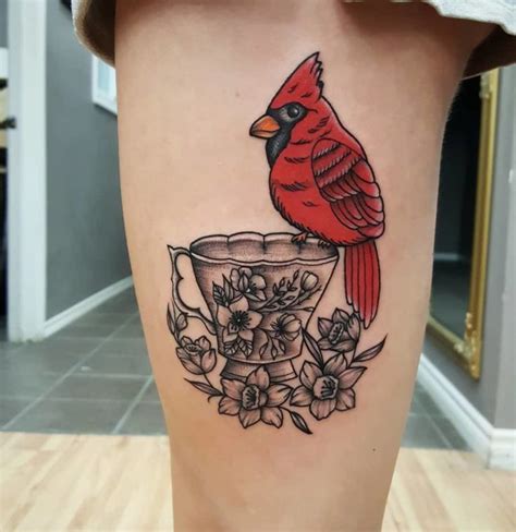 101 best cardinal tattoo designs you need to see! | Outsons | Men's ...