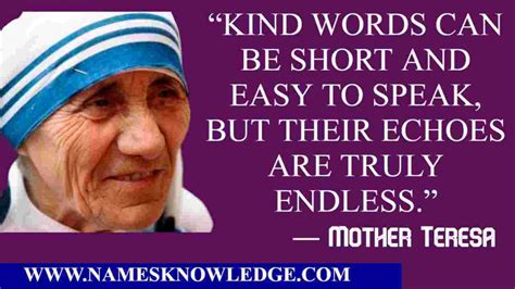 Mother Teresa Quotes : 120 Best and Famous Mother Teresa Quotes