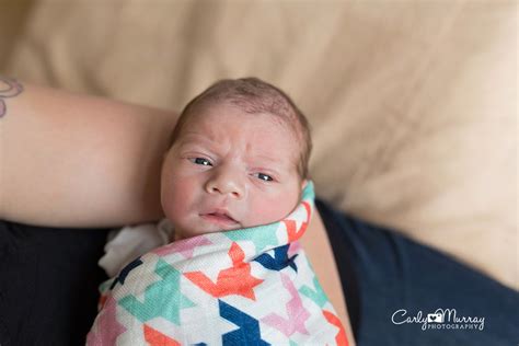 Carly Murray Photography | 1 Day Old Baby Girl ~ Maine Newborn Photographer