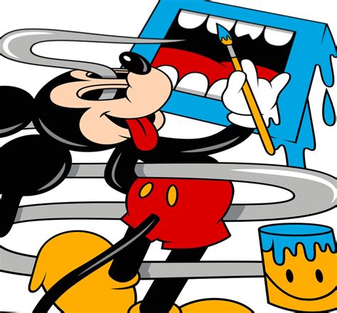 "MICKEY MOUF 2" PRINT (AP) / THE ART OF GREG MIKE