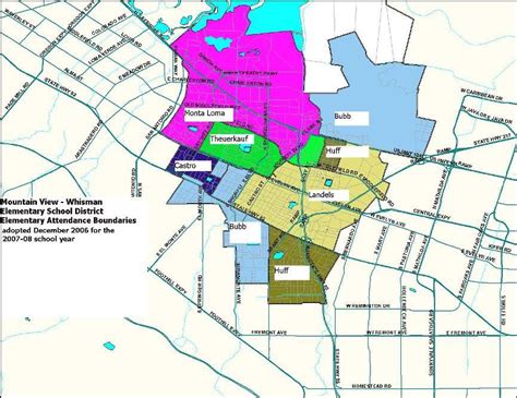 Mountain View School District Map - Maps For You