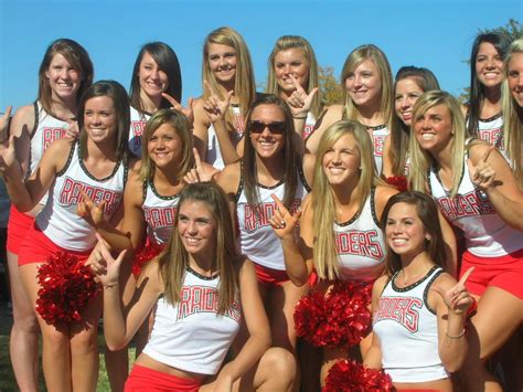 NFL and College Cheerleaders Photos: Texas Tech Cheerleaders at ESPN's ...