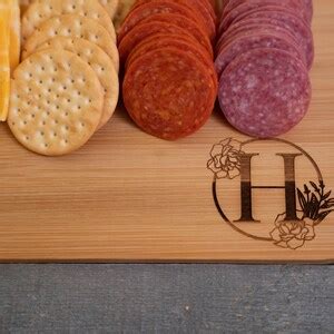 Charcuterie Board Monogram - Etsy