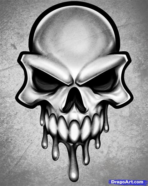 Skull Drawing - Cliparts.co