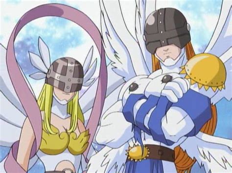 Angemon, Angewomon | Digimon, Digimon digital monsters, Digimon ...