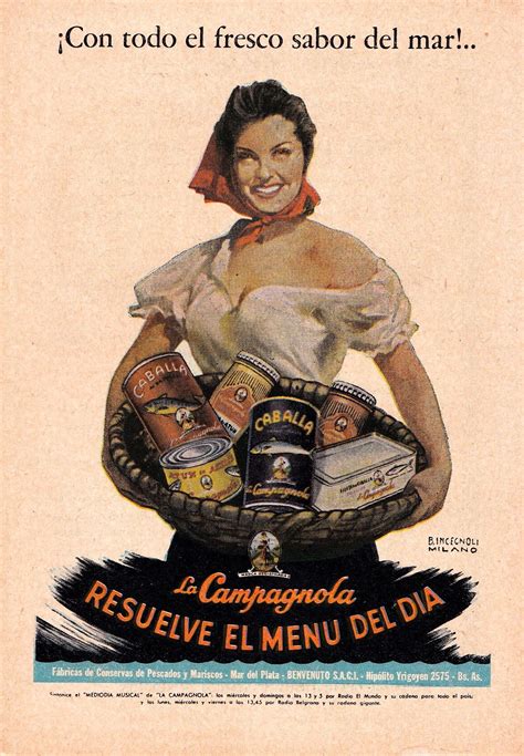 LA CAMPAGNOLA, 1949. Arte Pop, Wally, Nostalgia, Advertising, Ideas ...