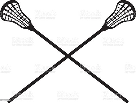 Lacrosse Sticks Stock Illustration - Download Image Now - Lacrosse ...