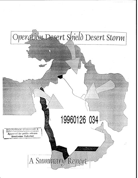 (PDF) Operation Desert Shield/Desert Storm: A Summary Report