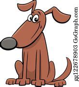 900+ Cartoon Happy Brown Dog Animal Character Clip Art | Royalty Free - GoGraph