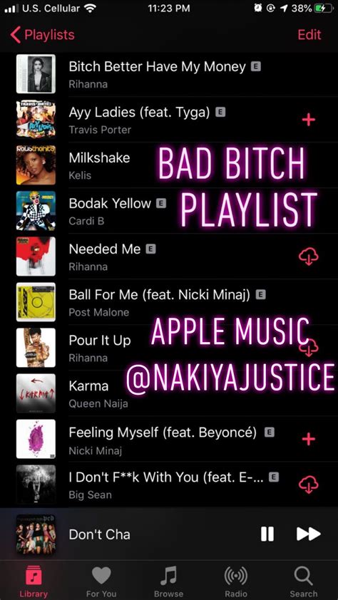 FOLLOW MEE @Nakiyajustice | Playlist names ideas, Rap music playlist ...