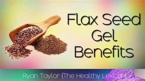 Flaxseed Gel: Benefits and Uses - YouTube