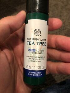 The Body Shop Tea Tree Night Lotion 30ml FOR BLEMISHED SKIN. Shipping Included 5028197957001 | eBay