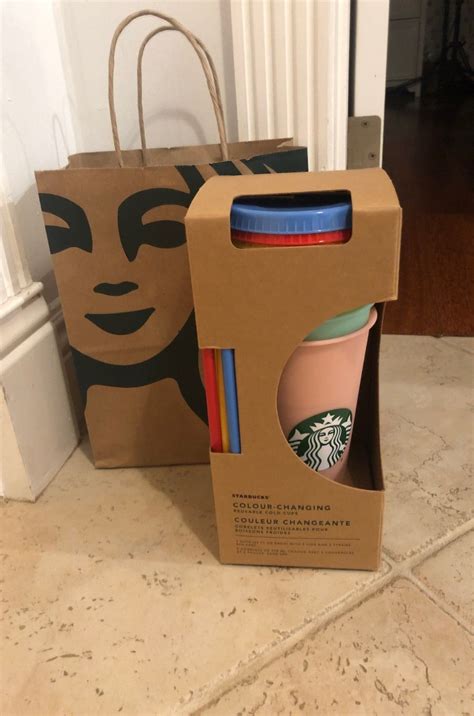 Starbucks color changing cups new in original packaging Copo Starbucks, Bebidas Do Starbucks ...