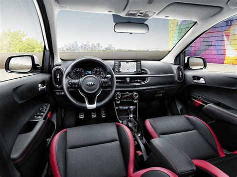 3rd generation Kia Picanto GT Line (interior)