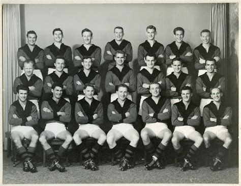 1958 East Perth Premiership Team Photograph with Players' Names ...