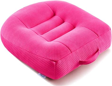 JTYX Chair Cushions Adult Heightening Booster Pad Portable Breathable Car Seat Cushion Home ...