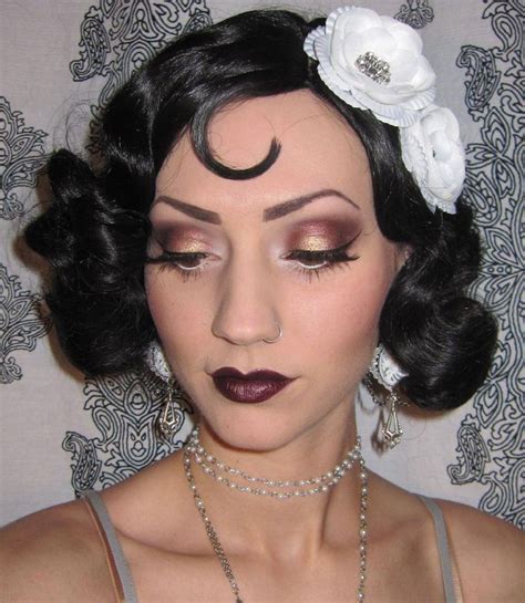 black women's makeup geek #BlackwomensMakeup | Flapper makeup, 1920s ...