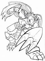Greymon coloring pages sketch template