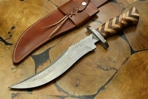 Handmade knife - Bone, Steel, Wood - Catawiki