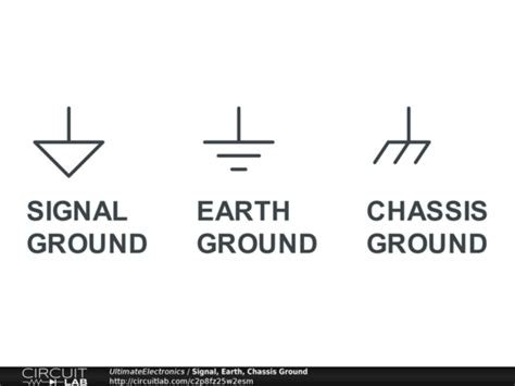 Signal, Earth, Chassis Ground - CircuitLab