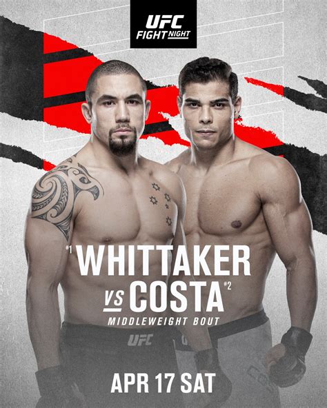 Whittaker vs Costa! Un meci cat o sansa la titlu! – RMMA