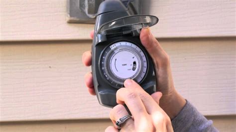 Tork 601A Outdoor Plug-In Timer - YouTube