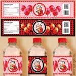 FREE Printable Ladybug Water Bottle Labels