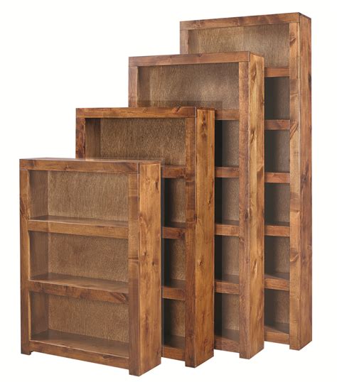 Aspenhome Contemporary Driftwood 60 Inch Bookcase with 3 Shelves | Mueller Furniture | Bookcase ...