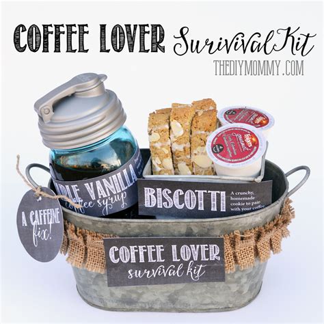 A Gift in a Tin: Coffee Lover Survival Kit