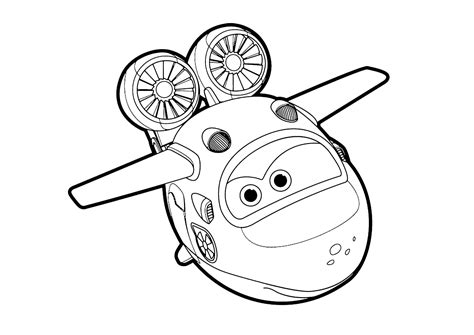 Super Wings Coloring Pages at GetColorings.com | Free printable colorings pages to print and color